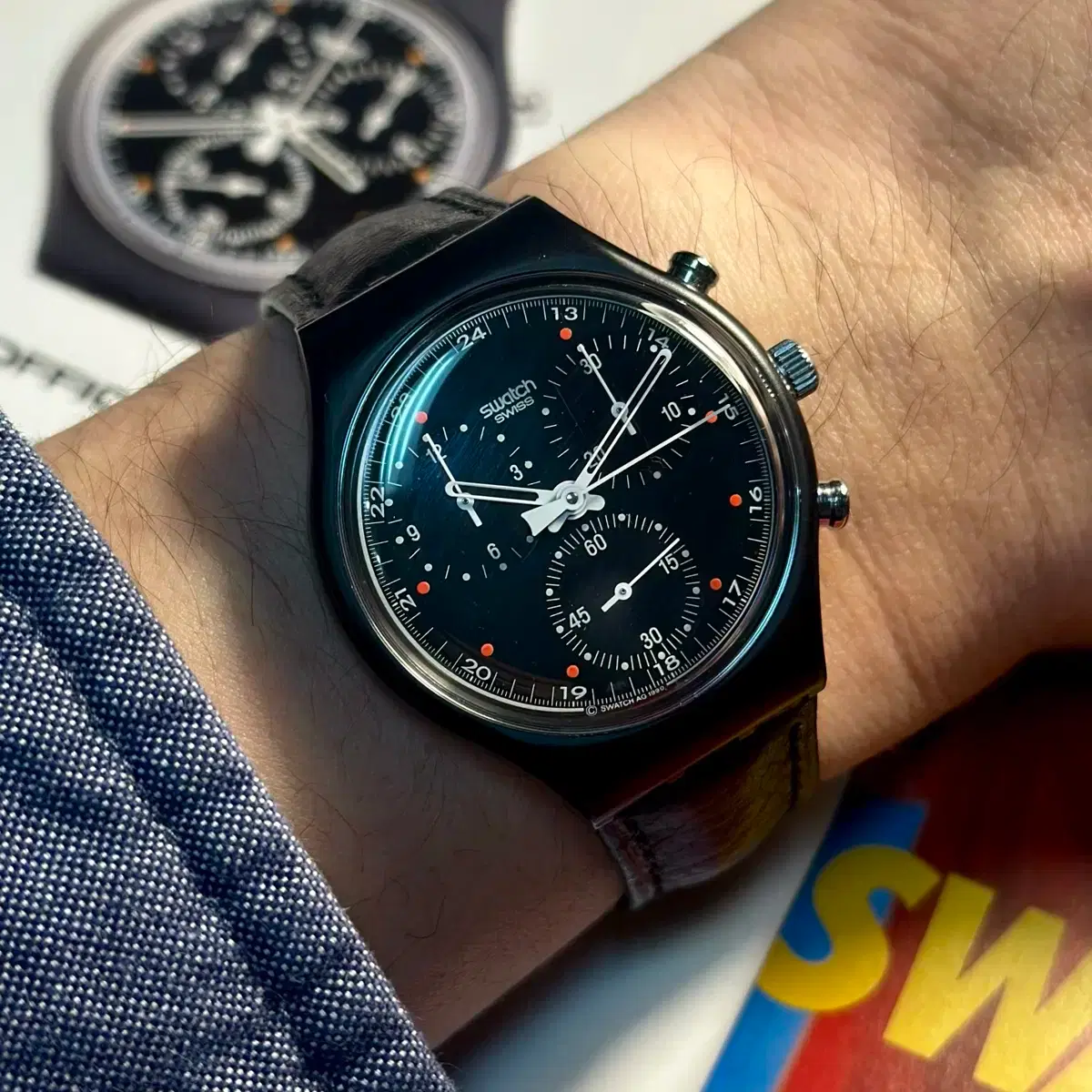 katteken スウォッチ ビンテージ Swatch ウォールストリート katteken スウォッチ ビンテージ Swatch ウォールストリート